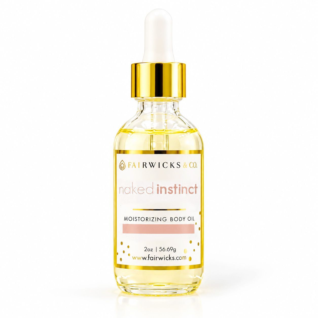 2oz Naked Instinct Body Oil