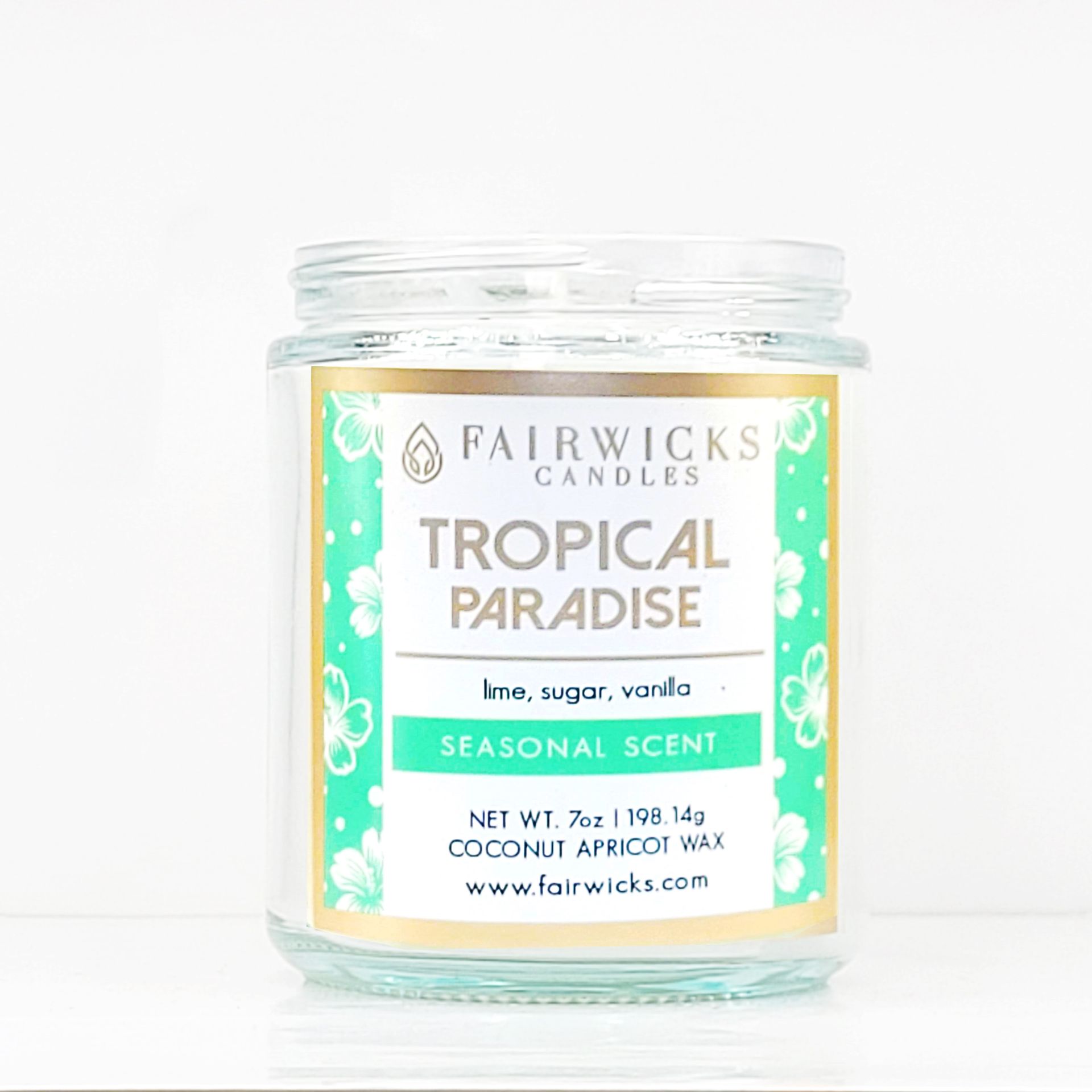 Tropical Paradise Jar Candle (Seasonal Scent)