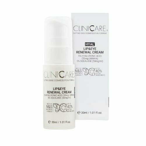 Clinicare Hyal Lip and Eye Renewal Cream
