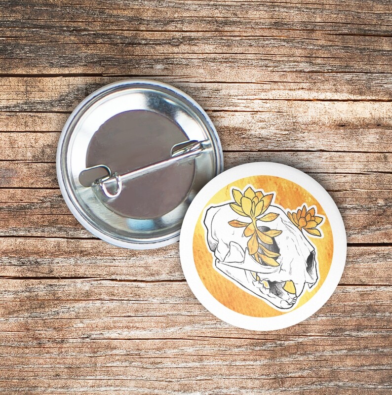 Button Badge - Cat