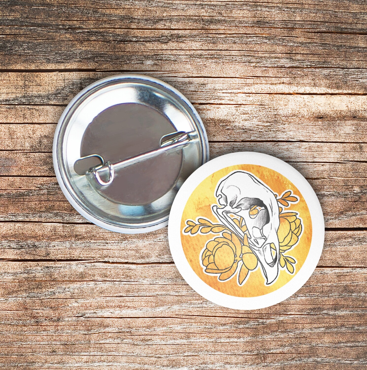 Button Badge - Bird