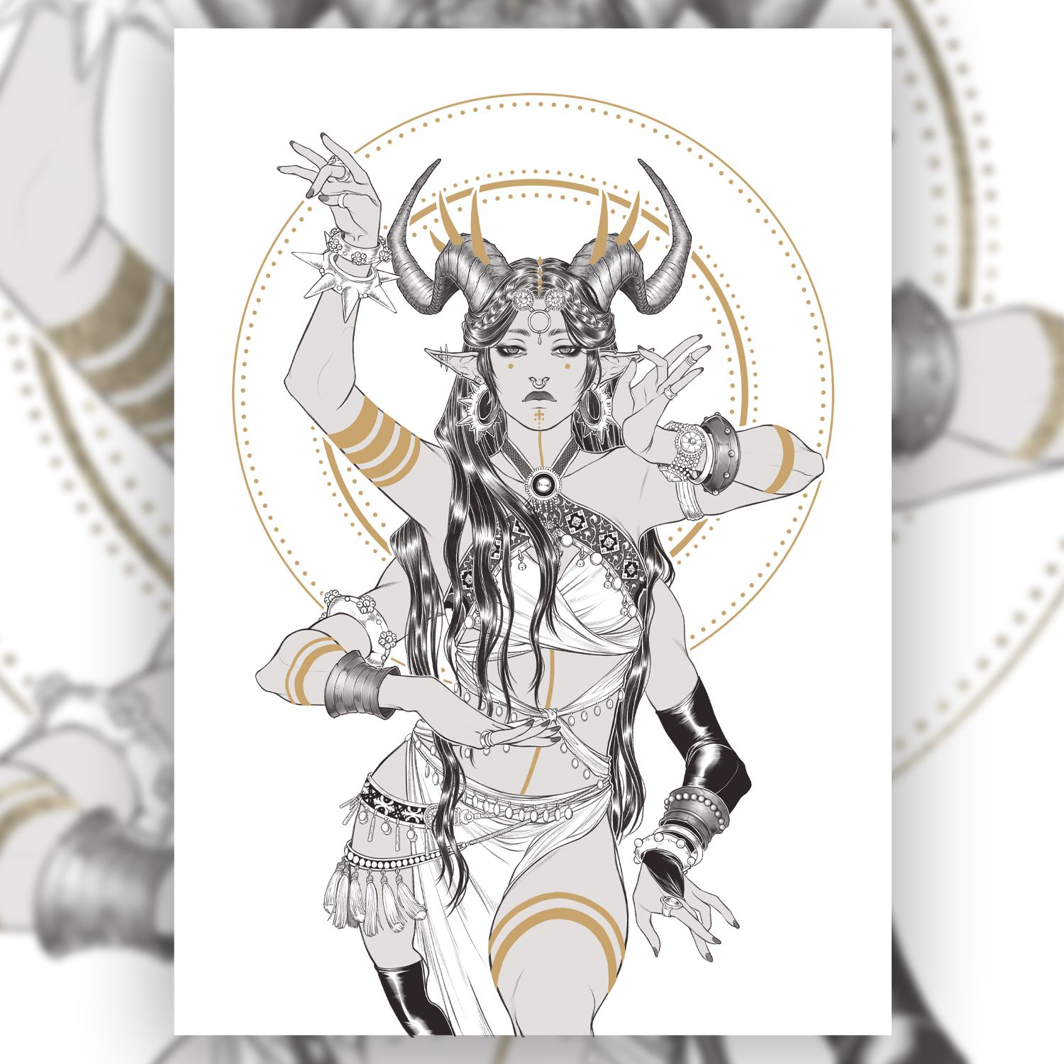 The Dancer - A4