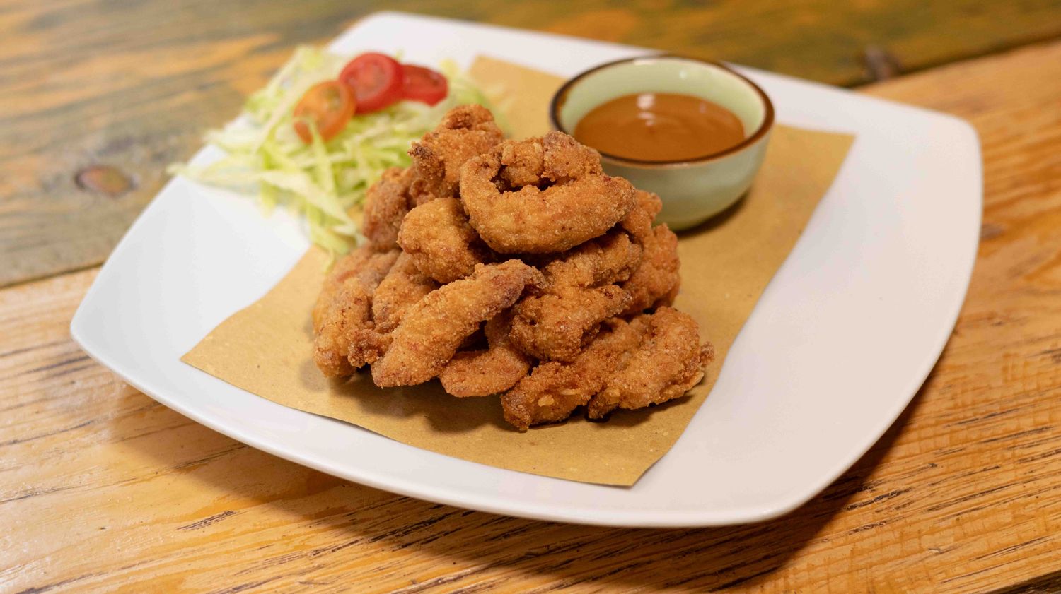 Stracotti di pollo crispy e salsa agrodolce dello chef