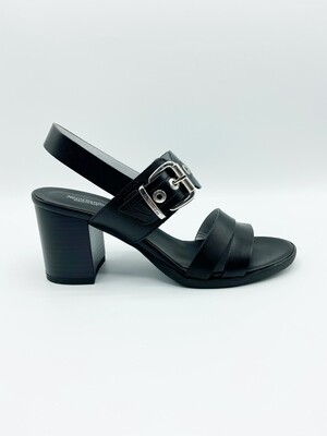 Sandalo Nero Giardini art.E115561D/100 colore nero
