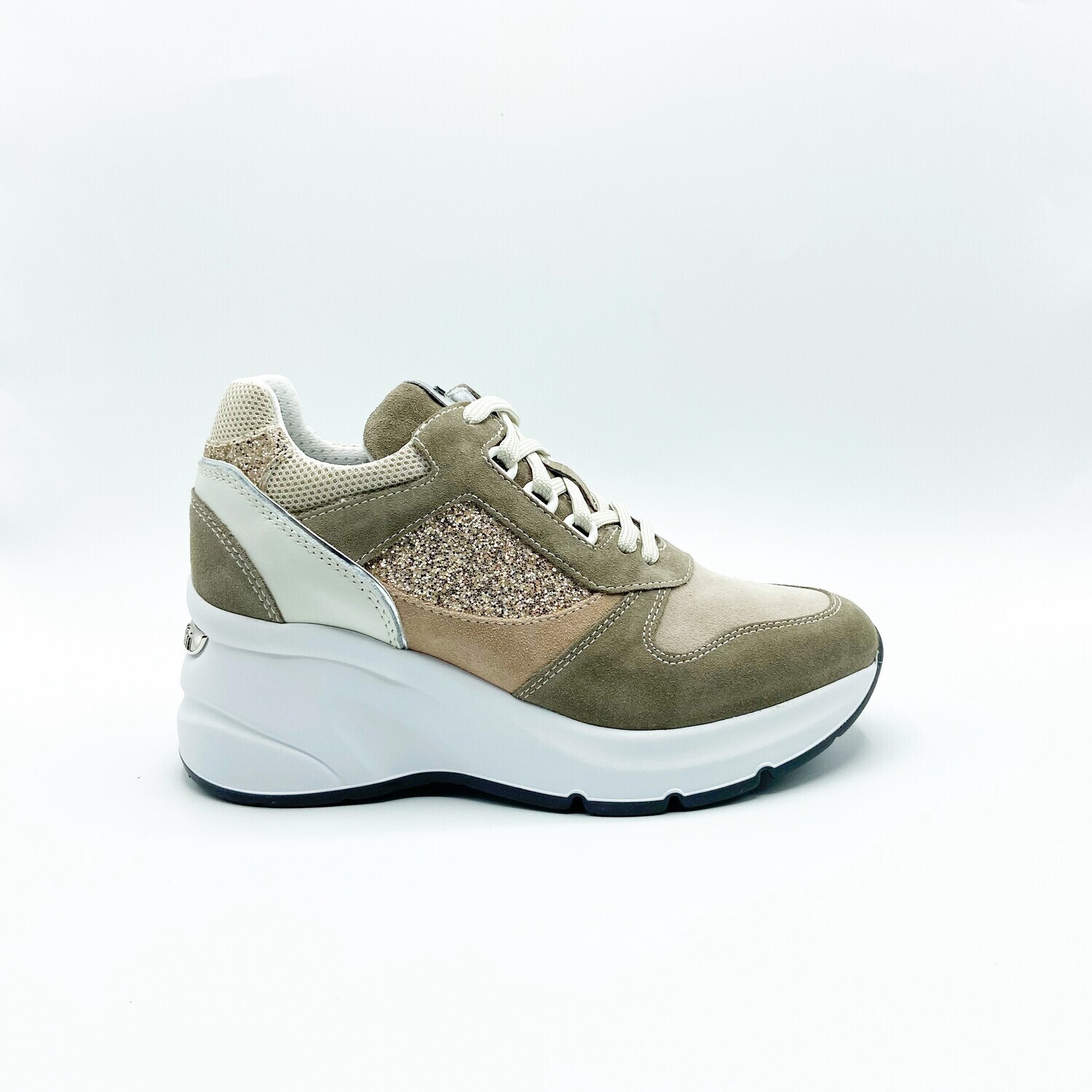 Sneakers Nero Giardini art.E217981D/501 colore beige