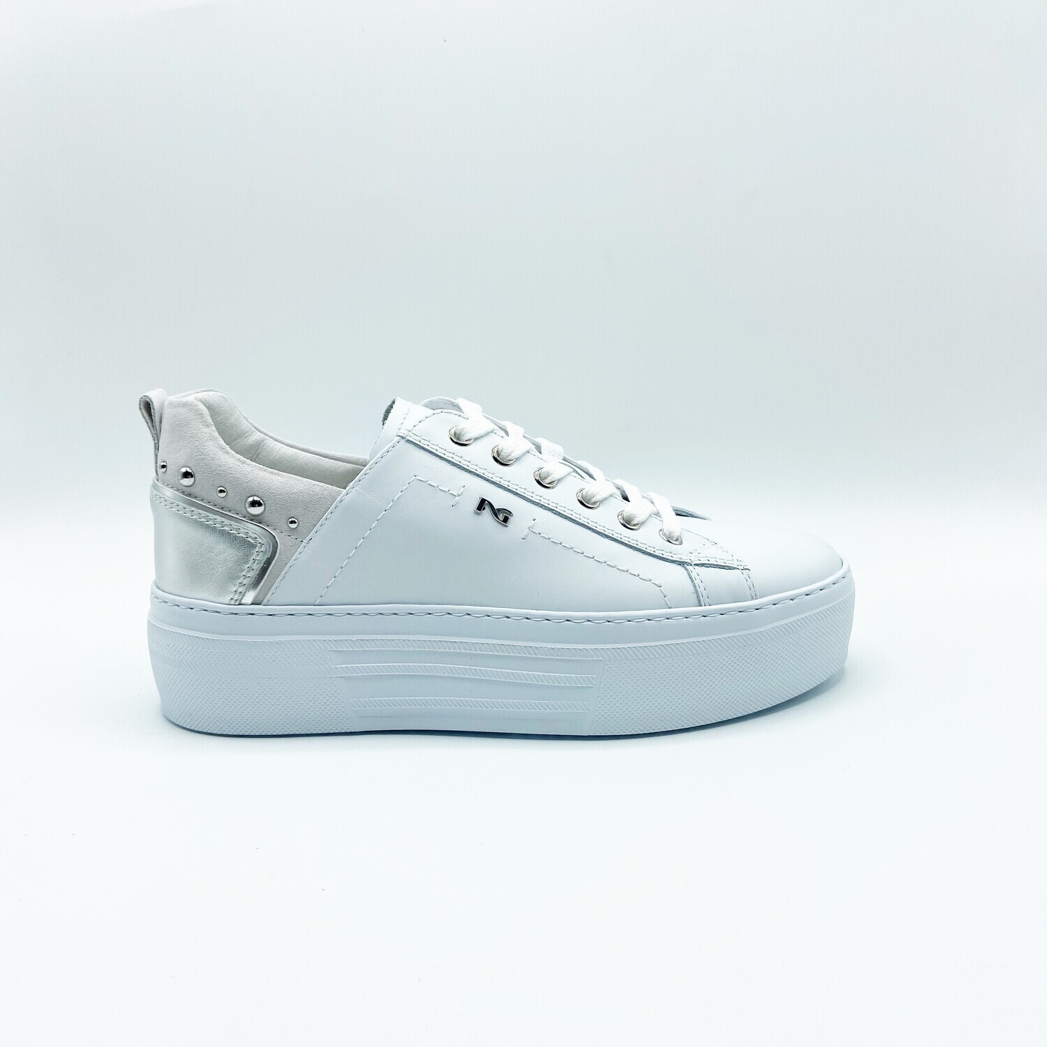 Sneakers Nero Giardini art.E218153D/707 colore bianco