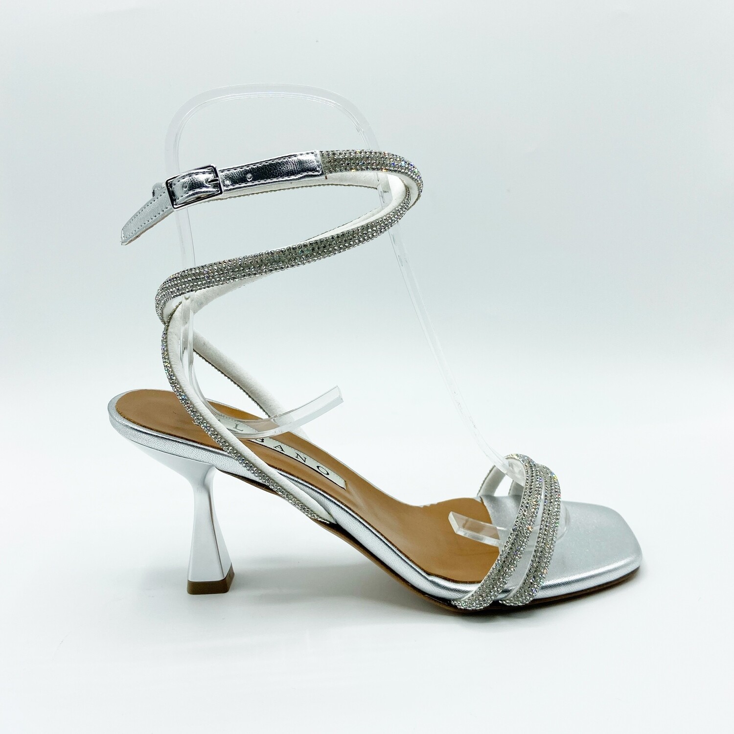 Sandalo gioiello Albano art.A3049 colore argento