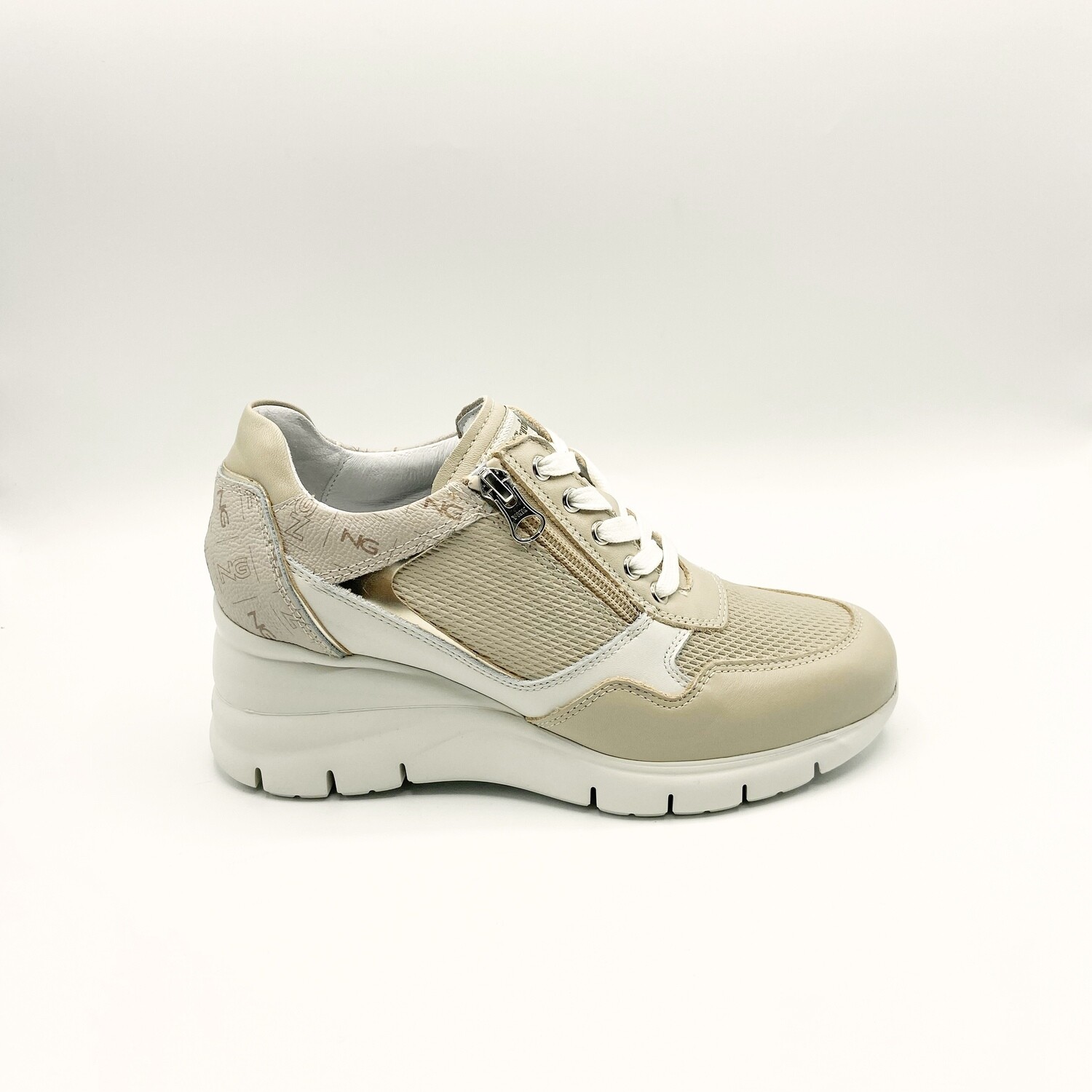 Sneakers Nero Giardini art.E306460D/702 colore beige