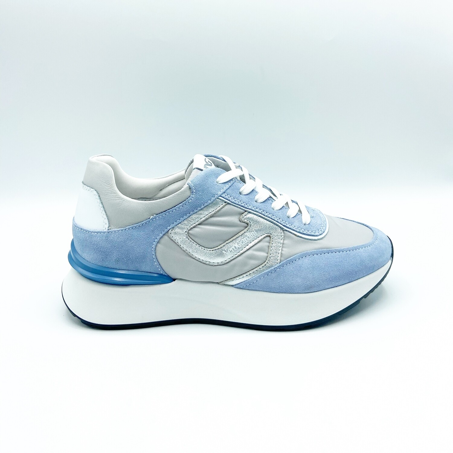 Sneakers Nero Giardini art.E306441D/623 colore celeste