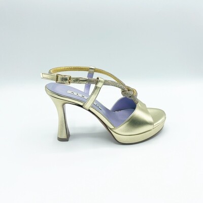 Sandalo gioiello Albano art.3295 colore platino