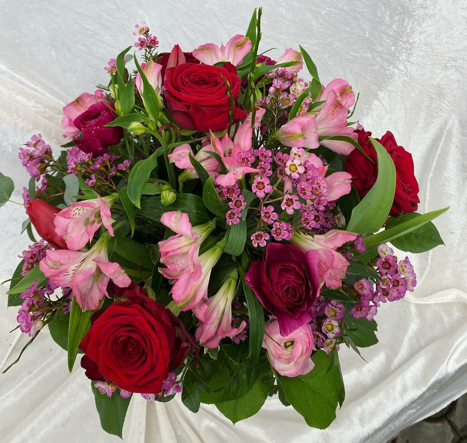 Love - Strauß rot-pink