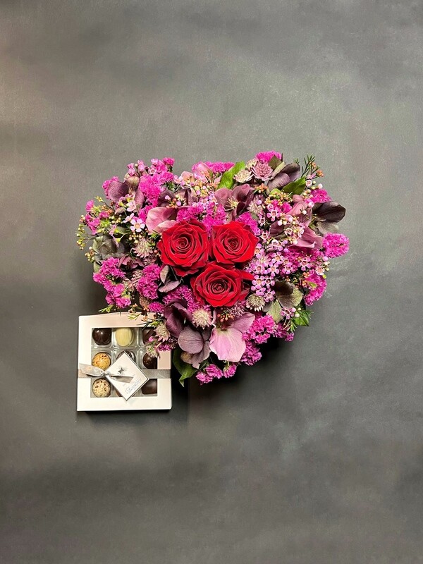 Blomsteræske &amp; Chokolade