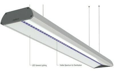Clean Linear LED Sterilization Light Visible Spectrum Hygiene Sterilization Mechanism (Korea)
