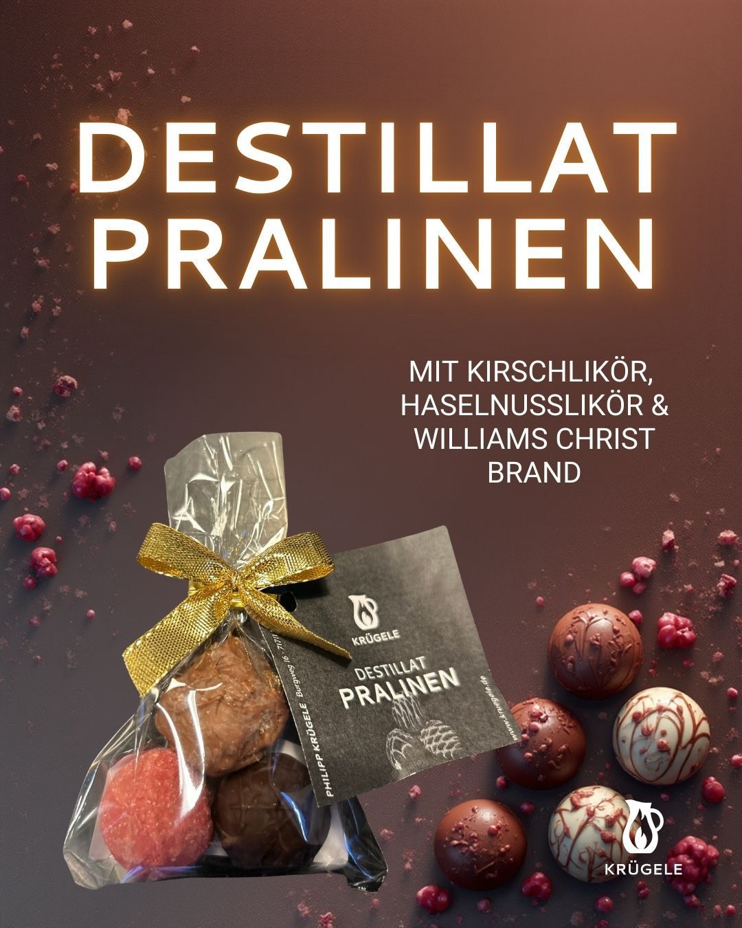 3er Destillatpralinen 3er Destillatpralinen