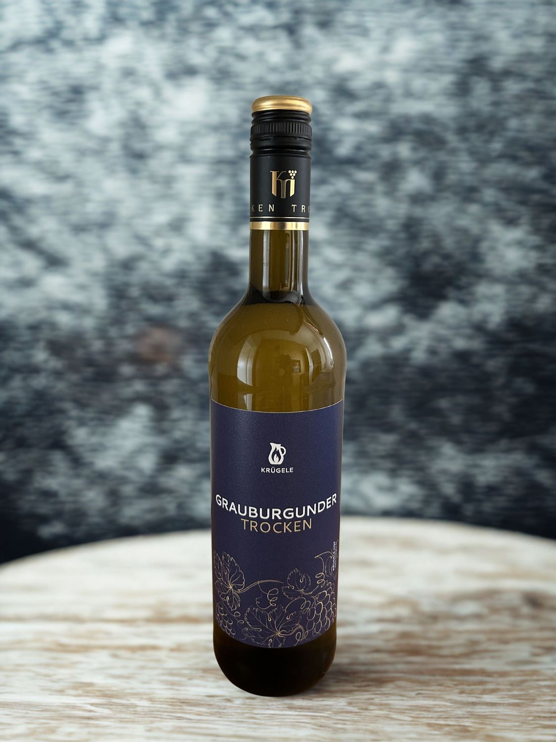 Grauburgunder trocken- Krügele Hof /Käsbergkeller Mundelsheim