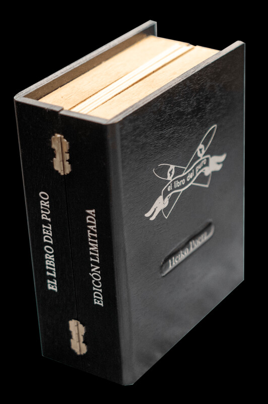 El libro del puro – Buchverpackung & Humidor El libro del puro – Buchverpackung & Humidor