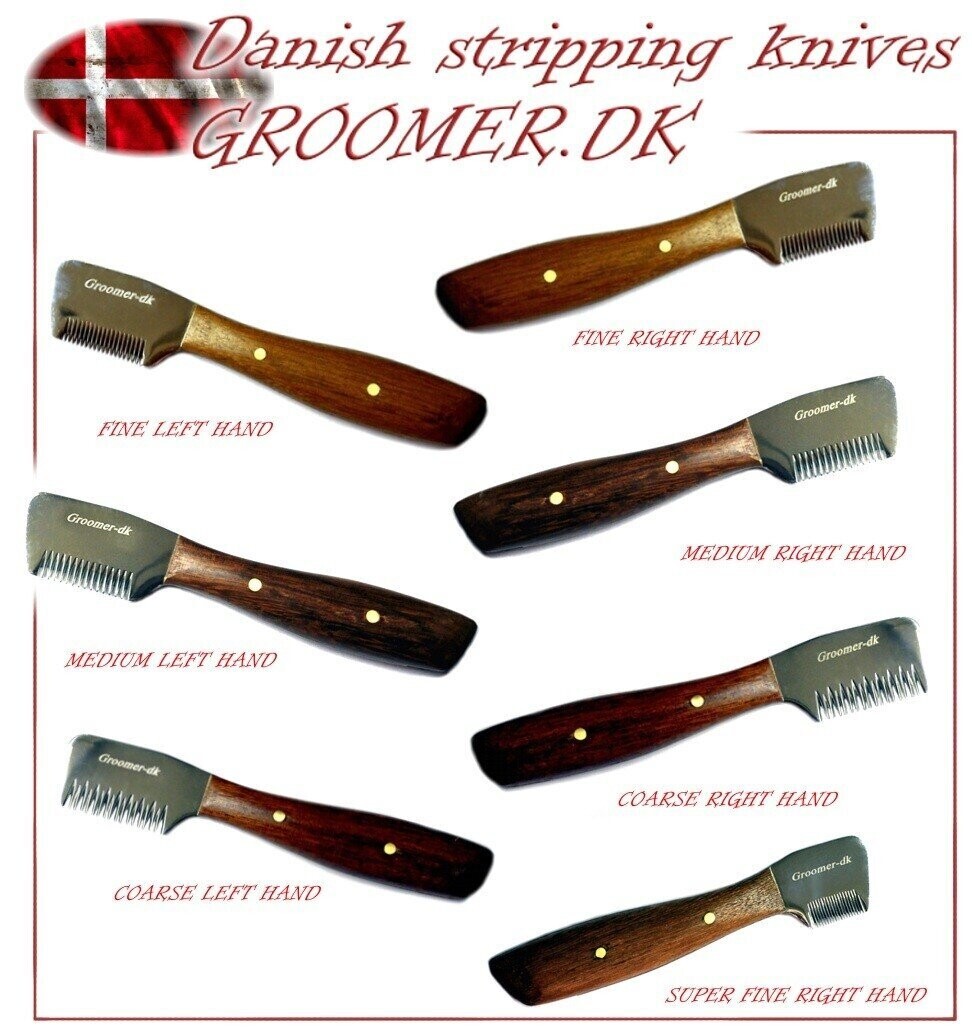 Classic Danish Knife 3er Set (Linkshänder)