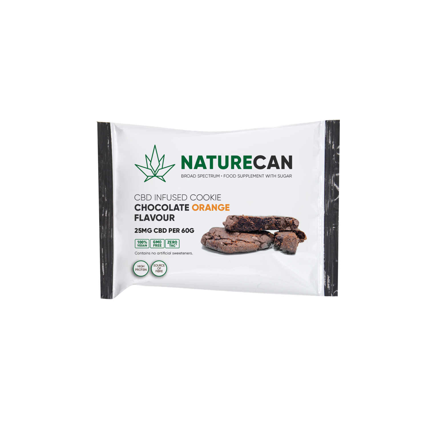 "Naturecan" CBD Cookie Chocolate Orange Flavour