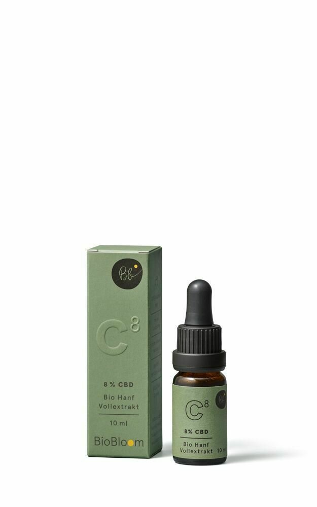 "BioBloom" 8% Bio Hanfextrakt Natural Eight 10ml