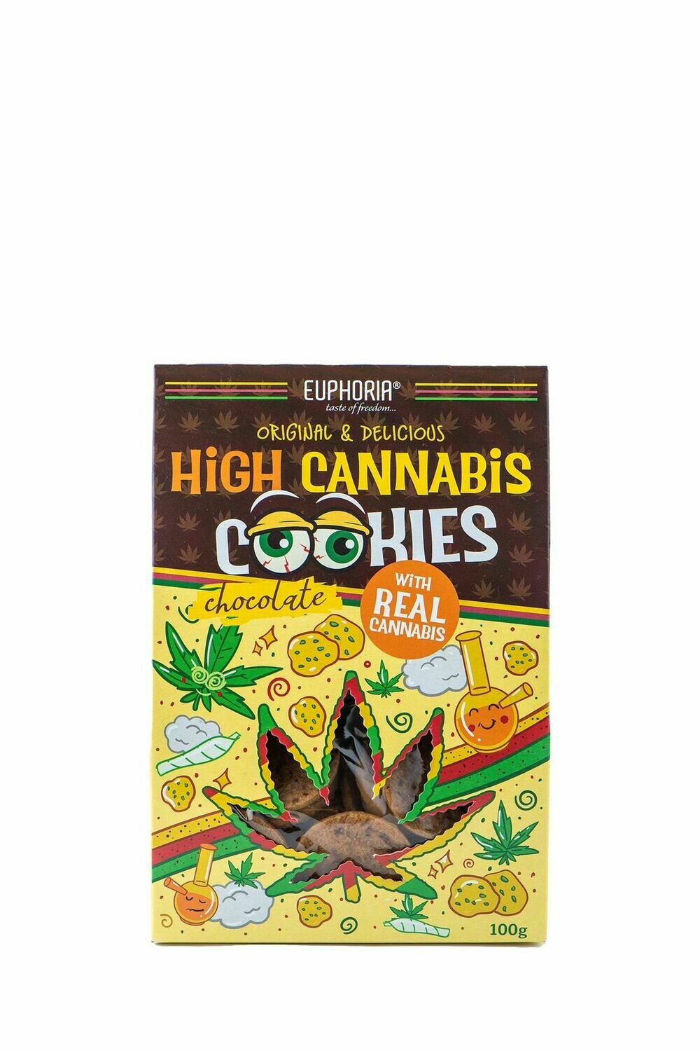 "Euphoria" High Cannabis Cookies Chocolate
