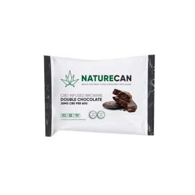 "Naturecan" CBD Brownies Double Chocolate