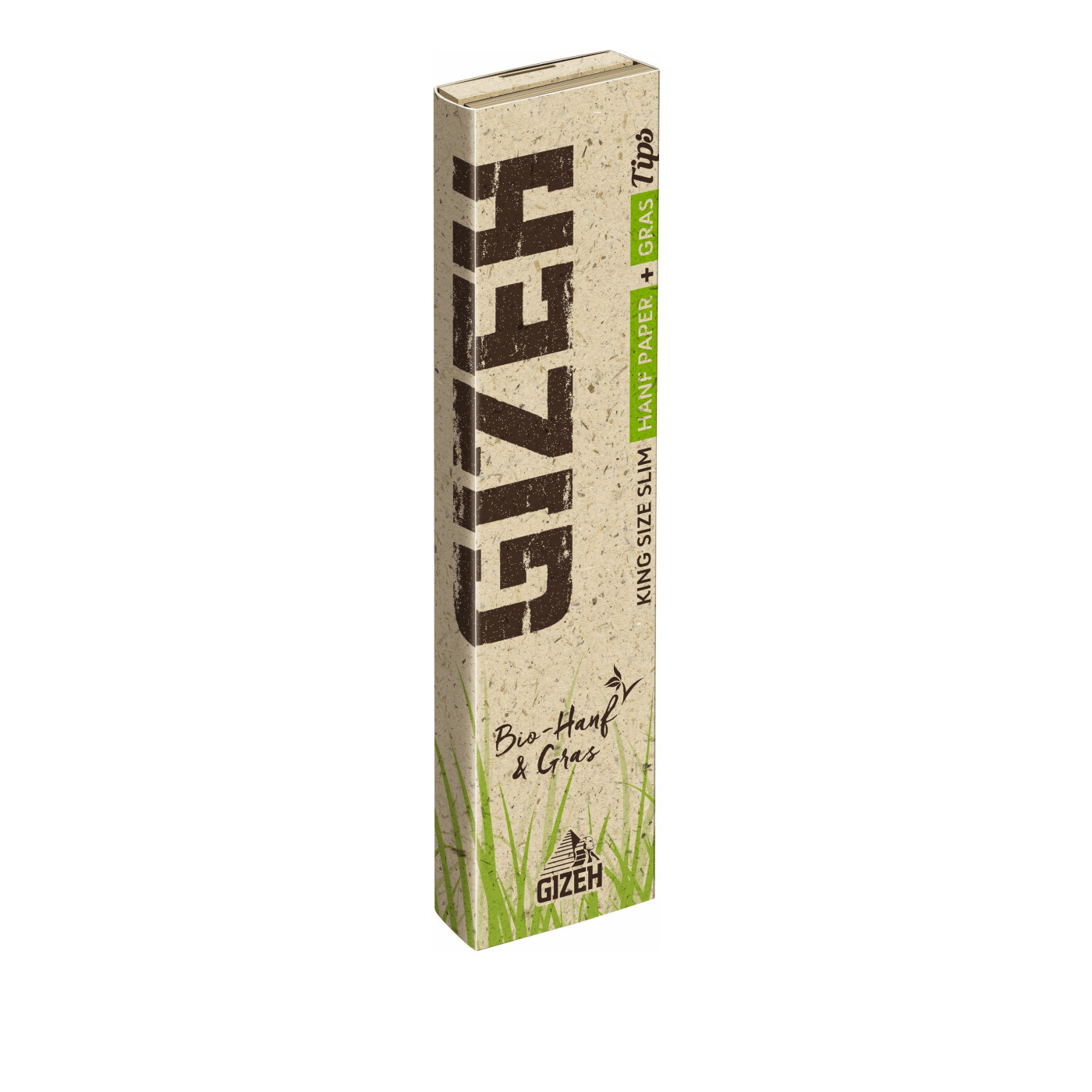 "Gizeh" Hanf & Gras King Size Slim + Tips