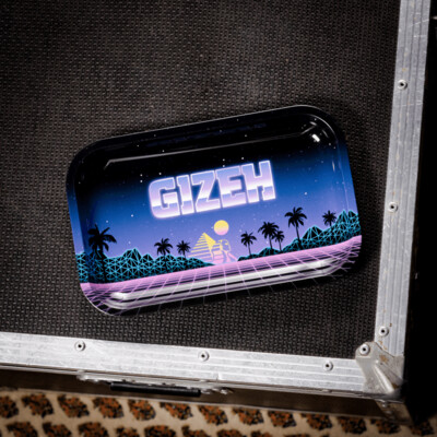 "Gizeh" Rolling Tray (M) "Waves"