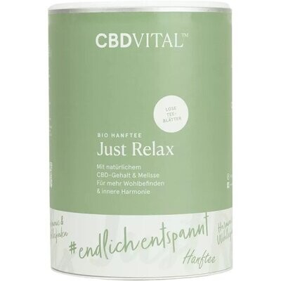 "CBD Vital"CBD Hanfblättertee Bio 1,5% - just relax