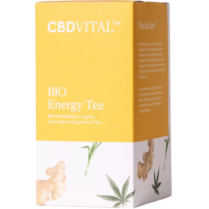 "CBD Vital" CBD Hanftee Energy