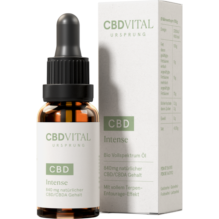 "CBD Vital" CBD Vollspektrum Öl URSPRUNG Intense