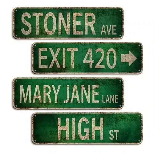 Blechschild "Straßenschild"