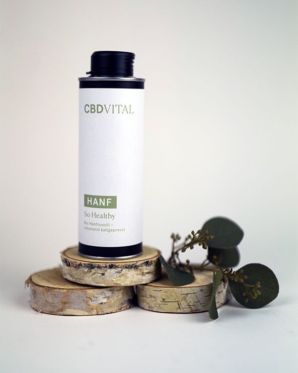 "CBD Vital" So Healthy - Bio Hanfnussöl