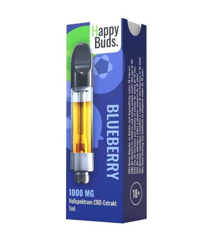 "Happy Buds" 1000mg Kartusche 1ml