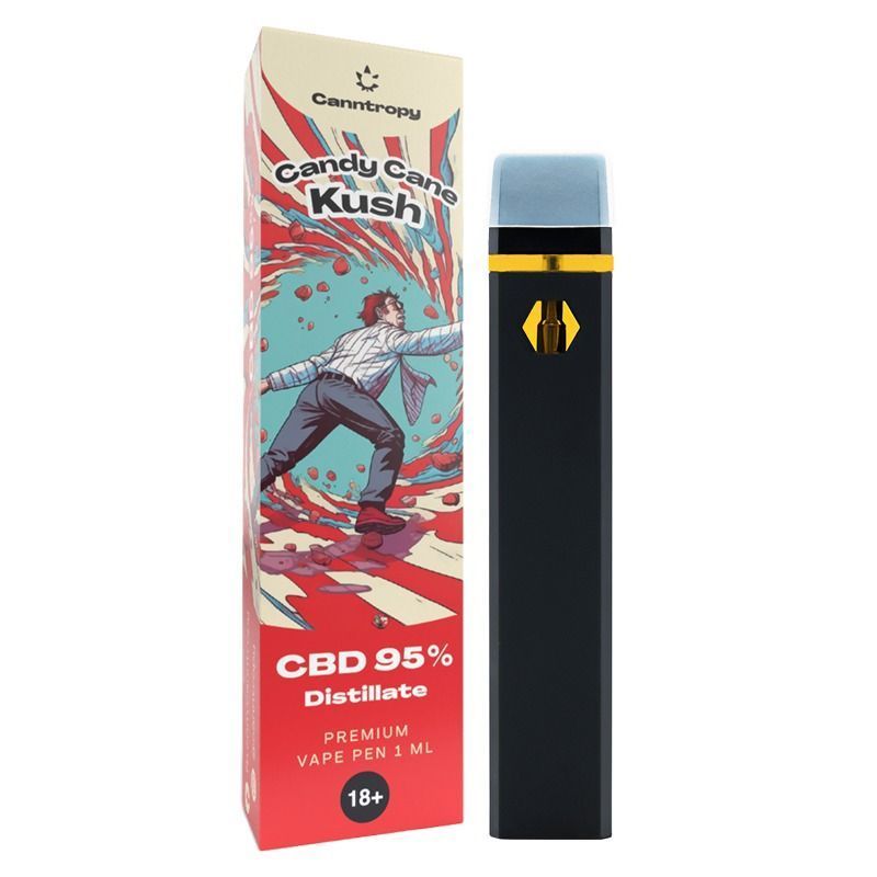 "Canntropy" 95% CBD Vape Einweg E-Zigarette 1ml