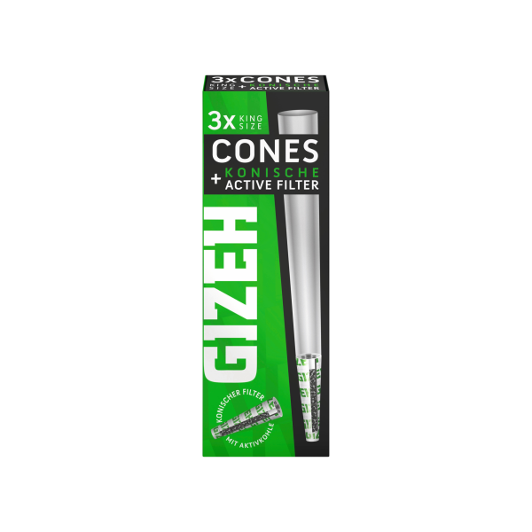 "Gizeh" BLACK® CONES + konische Active Filter