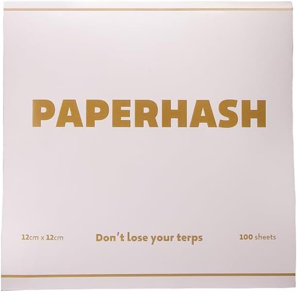 "PaperHash" Professionelles Papier für Konzentrate, Extrakte, Wachse und Öle (23 x 18cm) 50 Stück