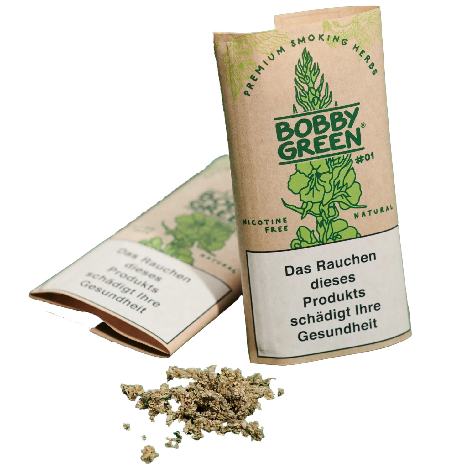 "Bobby Green" Kräutermischung Nikotinfrei #01 20g