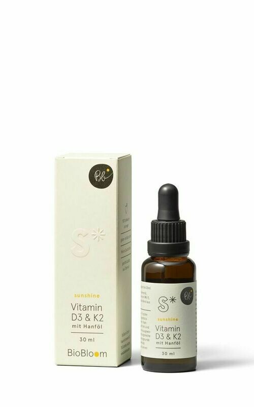 "BioBloom" Natural Sun - Vitamin D3 & K2 Tropfen