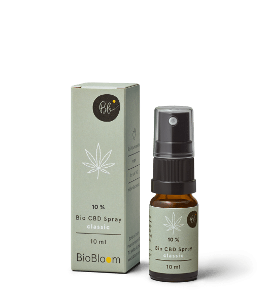"BioBloom" 10% Bio CBD Spray – classic 10ml