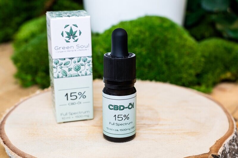"Green Soul" 15% CBD Öl Full Spectrum