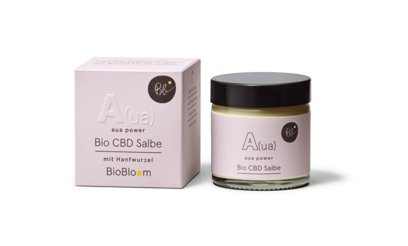 "BioBloom" BIO CBD Salbe - aua power