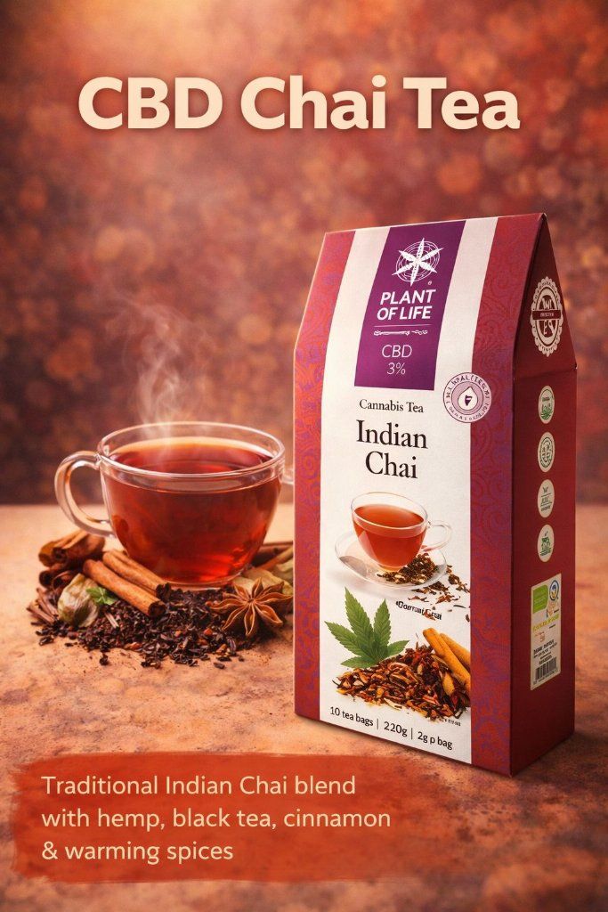 "Plant of Life" Indian Chai 3% CBD