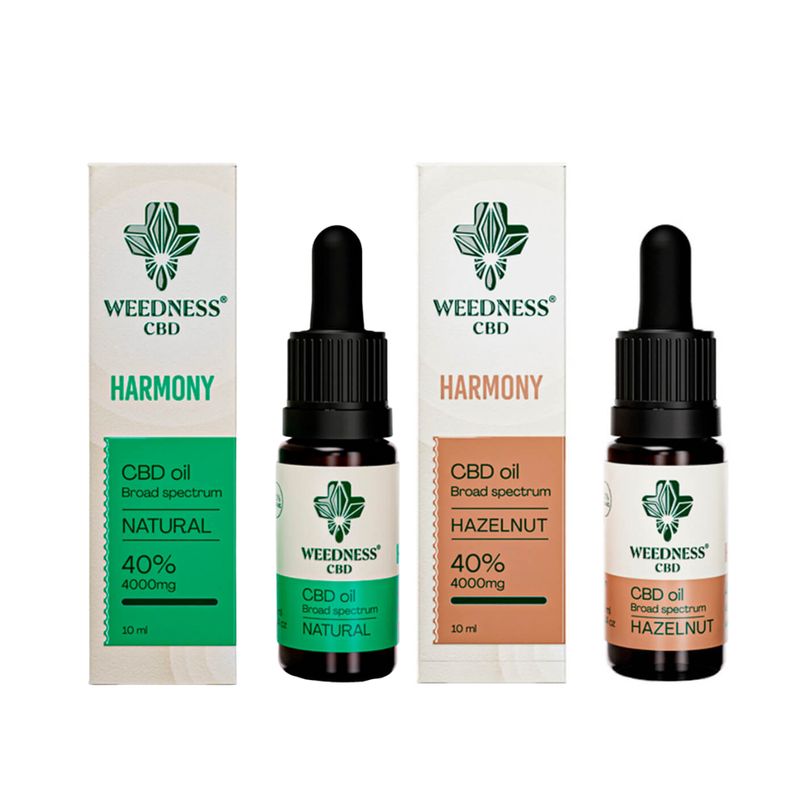 "Weedness CBD" Harmony CBD Öl 40%