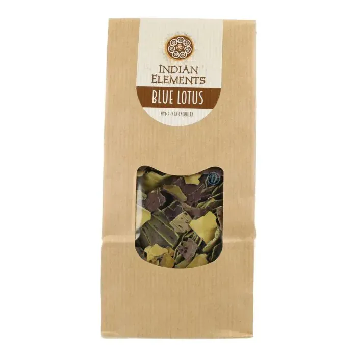 Indian Elements Blaues Lotusblatt