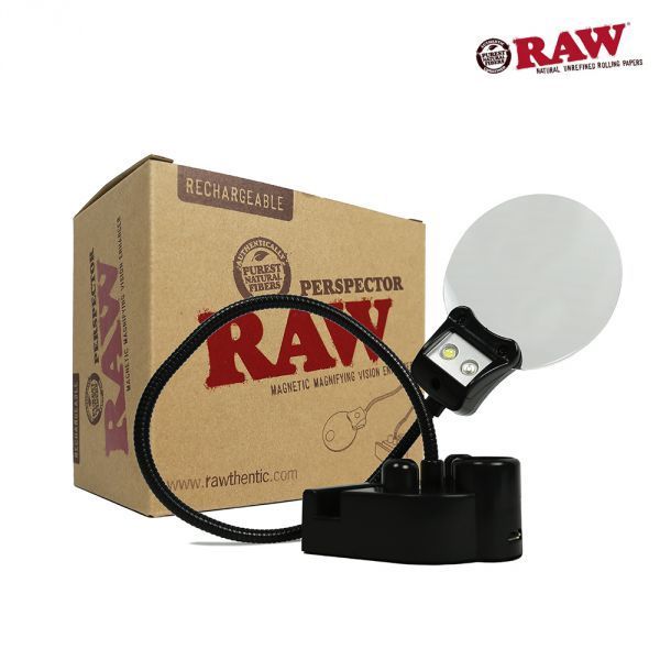 "RAW Perspector Vergrößerungsglas + Licht