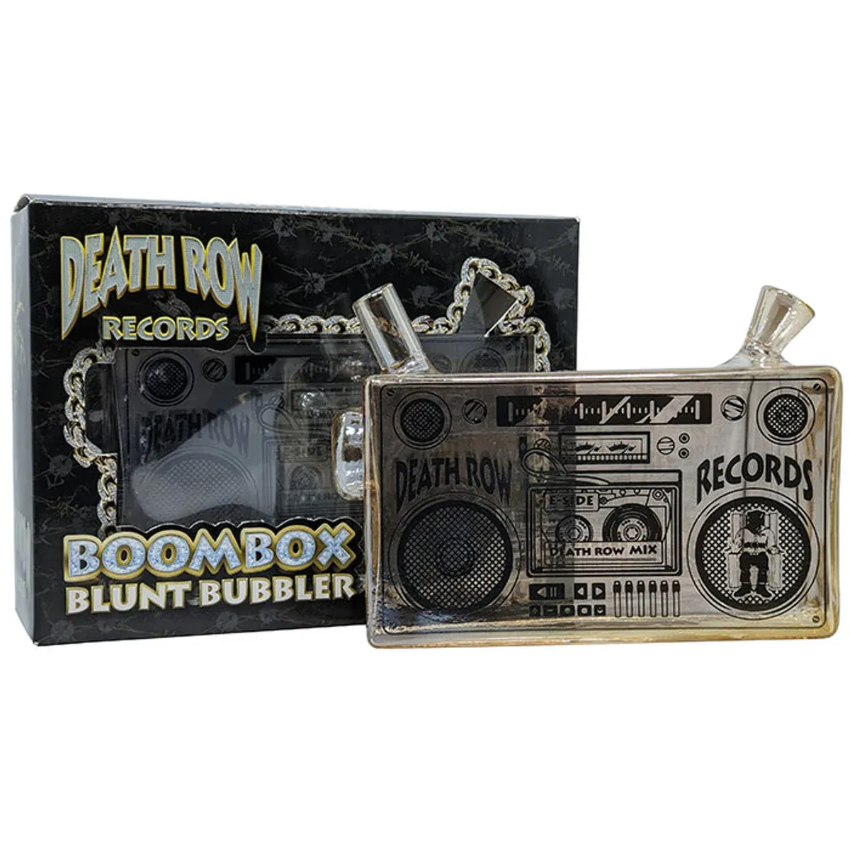 "Death Row Records" Boom Box Blunt Bubbler