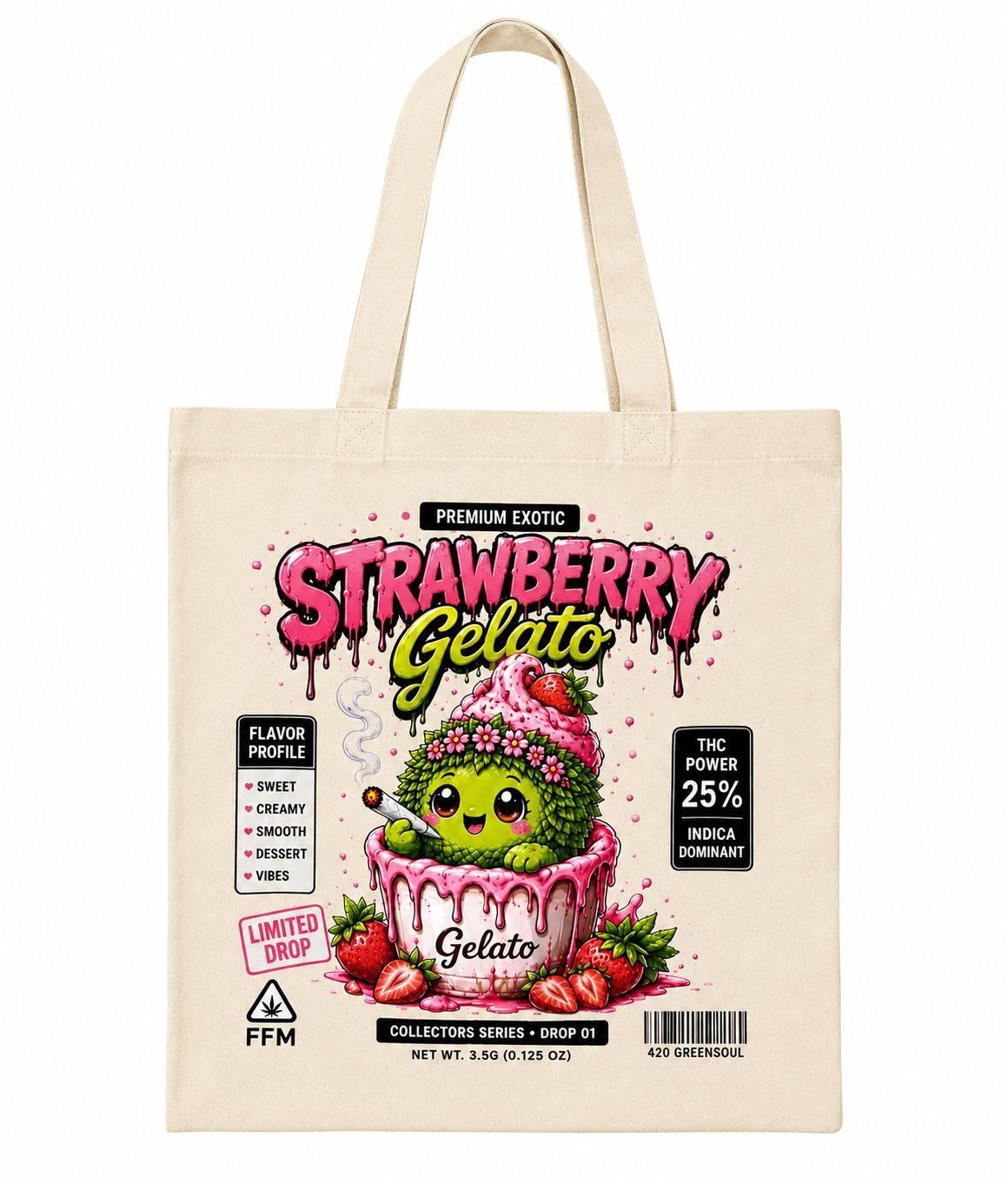 "Babay Bud" Tasche Strawberry Gelato