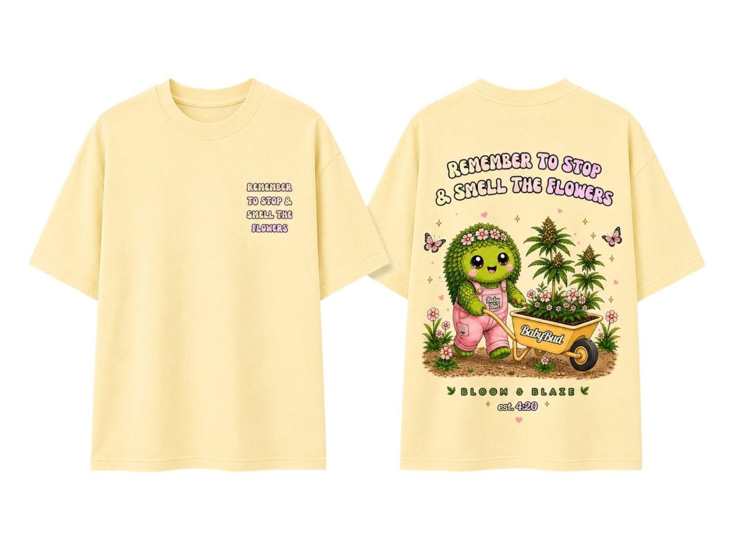 "Baby Bud" Remember the Flowers T-Shirt