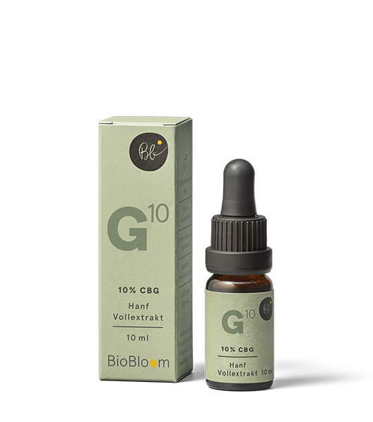 "BioBloom" 10% Bio Hanfextrakt CBG 10ml