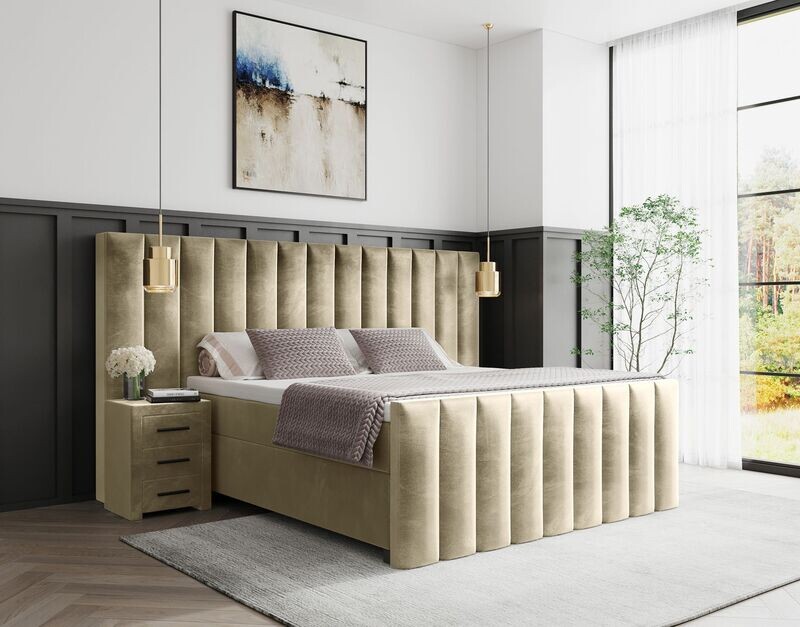 Boxspring  Luxor velvet